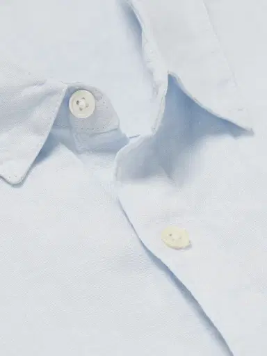 James Perse Garment-Dyed Linen Shirt - Men | Thumbnail 4 James Perse Garment-Dyed Linen Shirt - Men | Thumbnail 4