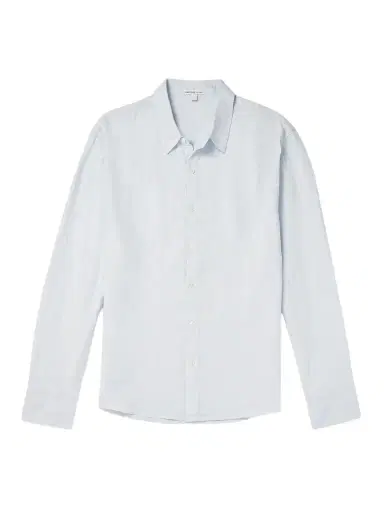James Perse Garment-Dyed Linen Shirt - Men | Thumbnail 1 James Perse Garment-Dyed Linen Shirt - Men | Thumbnail 1
