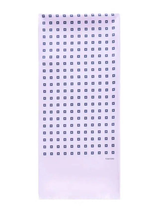 Silk-Jacquard Scarf - Men