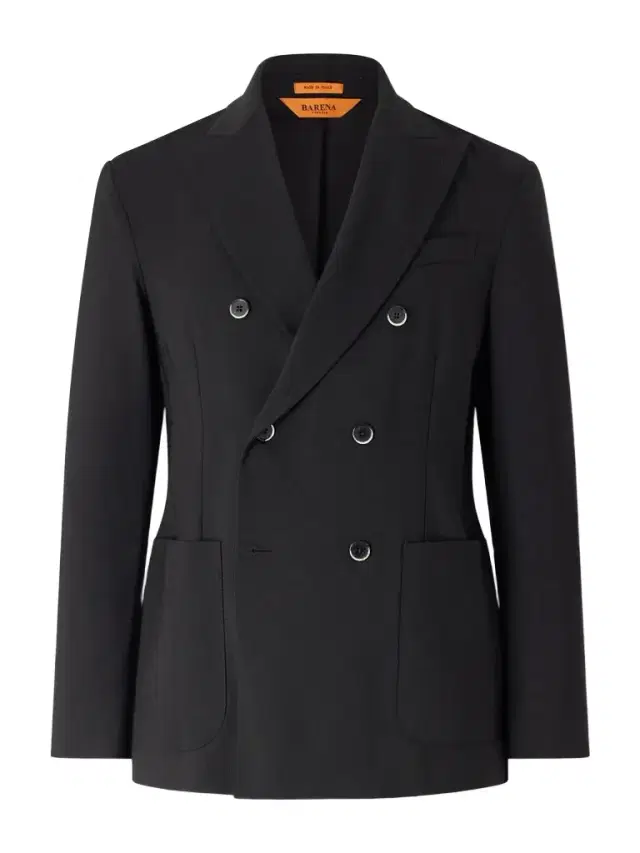 Barena Double-Breasted Virgin Wool Suit Jacket - Men