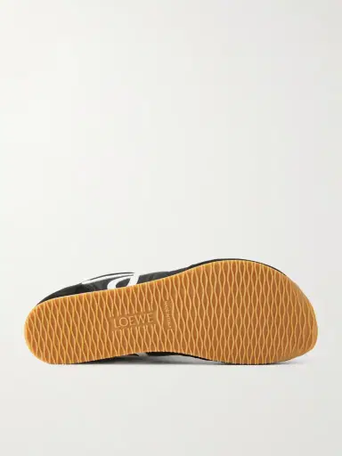 Loewe Ballet Runner 2.0 Logo-Appliquéd Shell, Suede and Leather Sneakers - Men | Thumbnail 3 Loewe Ballet Runner 2.0 Logo-Appliquéd Shell, Suede and Leather Sneakers - Men | Thumbnail 3