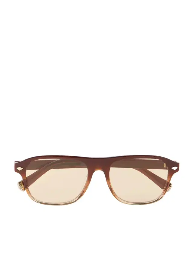 D-Frame Acetate Sunglasses - Men