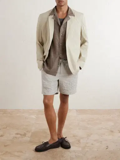 Orlebar Brown Mathis Cotton-Canvas Blazer - Men | Thumbnail 2