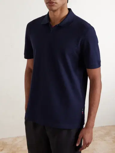 Orlebar Brown Bruno Organic Cotton-Piqué Polo Shirt - Men | Thumbnail 3 Orlebar Brown Bruno Organic Cotton-Piqué Polo Shirt - Men | Thumbnail 3