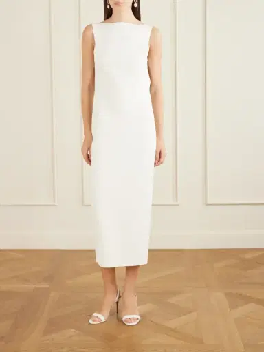 Cult Gaia Meri Cape-effect Open-back Embellished Knitted Midi Dress | Thumbnail 3