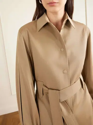 Max Mara Belted Wool-twill Jacket | Thumbnail 5