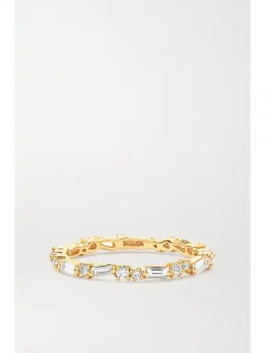 Suzanne Kalan 18-karat Gold Diamond Ring | Thumbnail 3 Suzanne Kalan 18-karat Gold Diamond Ring | Thumbnail 3