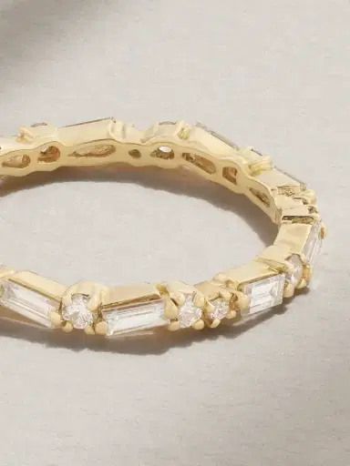Suzanne Kalan 18-karat Gold Diamond Ring | Thumbnail 4 Suzanne Kalan 18-karat Gold Diamond Ring | Thumbnail 4