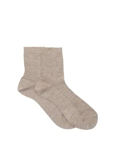 Maria La Rosa English Ribbed Cashmere Socks | Thumbnail 1