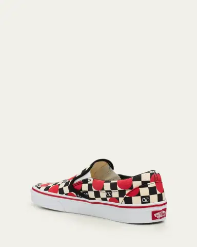 Valentino Garavani x Vans Classic Slip-On Checkerboard Shoes | Thumbnail 4