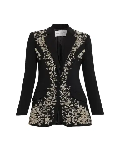 PRABAL GURUNG Beaded Single-Button Blazer | Thumbnail 1 PRABAL GURUNG Beaded Single-Button Blazer | Thumbnail 1