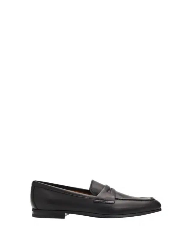 Men's Milton Calf Leather Penny Loafers