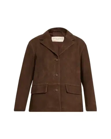 OFFICINE GÉNÉRALE Kataline Goat Suede Jacket | Thumbnail 1 OFFICINE GÉNÉRALE Kataline Goat Suede Jacket | Thumbnail 1