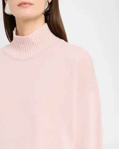 Eskandar Cashmere Small Long Sleeve High Neck Sweater - Mid Length | Thumbnail 14 Eskandar Cashmere Small Long Sleeve High Neck Sweater - Mid Length | Thumbnail 14