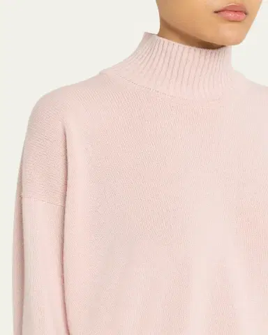 Eskandar Cashmere Small Long Sleeve High Neck Sweater - Mid Length | Thumbnail 10 Eskandar Cashmere Small Long Sleeve High Neck Sweater - Mid Length | Thumbnail 10