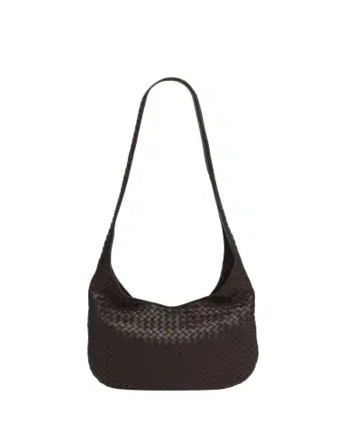 Bottega Veneta Men's Small Veneto Intrecciato Leather Shoulder Bag | Thumbnail 1 Bottega Veneta Men's Small Veneto Intrecciato Leather Shoulder Bag | Thumbnail 1