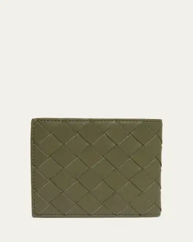 Bottega Veneta Men's Intrecciato Card Case | Thumbnail 4