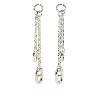HERMÈS Hermes Farandole Drop Earrings PM Sterling Silver Hardware | Thumbnail 1 HERMÈS Hermes Farandole Drop Earrings PM Sterling Silver Hardware | Thumbnail 1