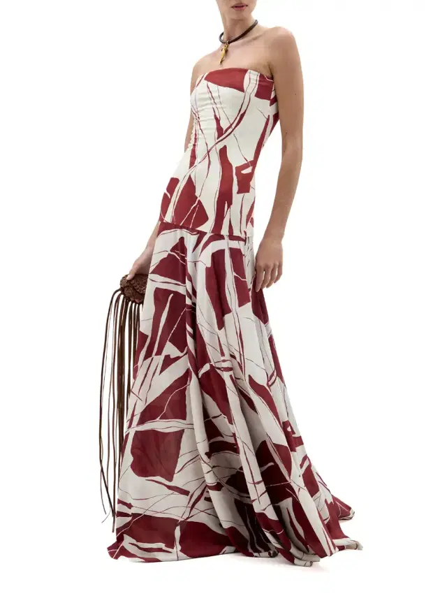 Muriel Strapless Maxi Dress