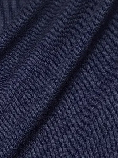 Zegna Men's 15milmil15 Wool T-Shirt - Dark Indigo Blue - Size 46 | Thumbnail 5