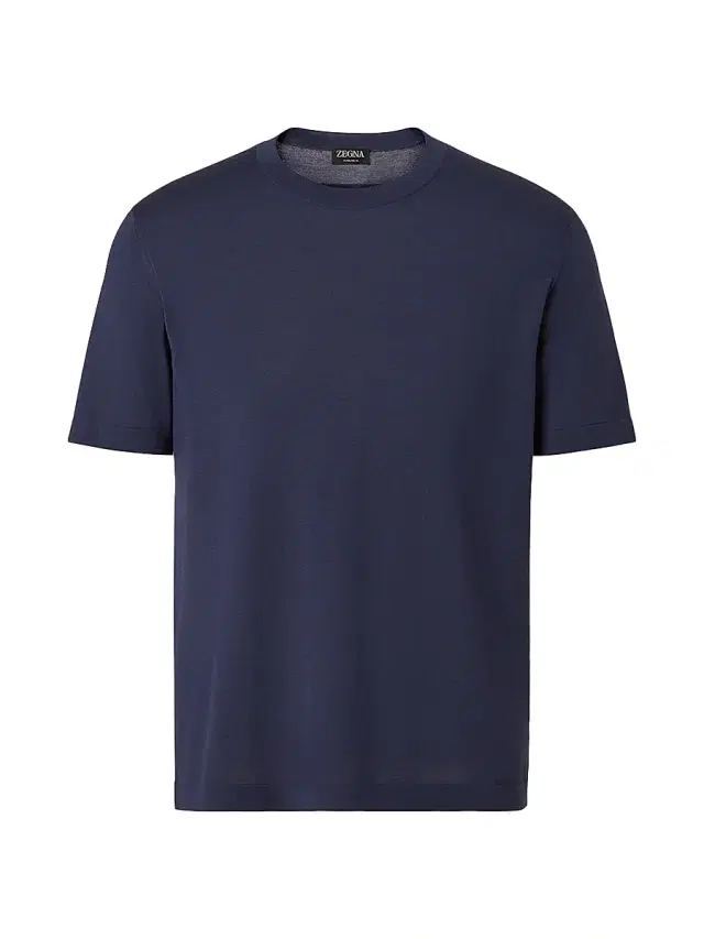 Men's 15milmil15 Wool T-Shirt - Dark Indigo Blue