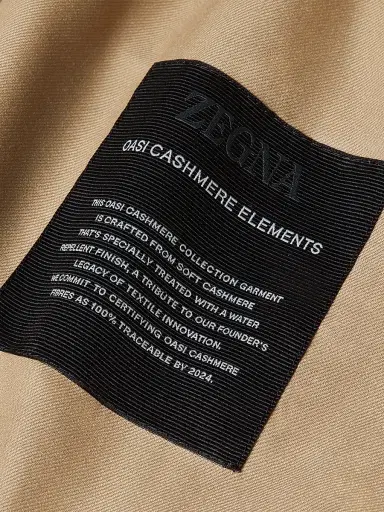Zegna Men's Oasi Cashmere Elements Blouson Jacket - Beige - Size 44 | Thumbnail 4 Zegna Men's Oasi Cashmere Elements Blouson Jacket - Beige - Size 44 | Thumbnail 4