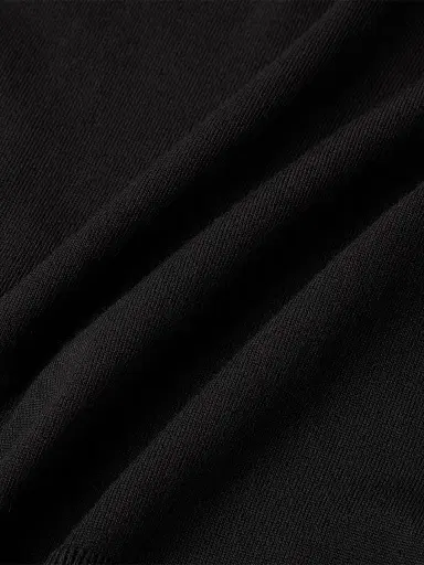 Zegna Men's 15milmil15 Wool Crewneck Sweater - Black - Size 50 | Thumbnail 2