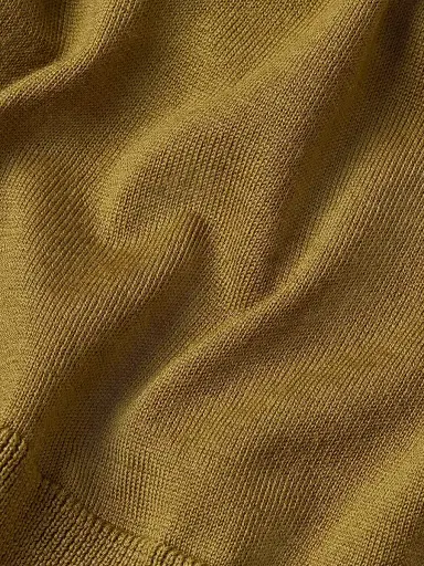ZEGNA Men's 15milmil15 Wool Polo Shirt - Olive Green | Thumbnail 5 ZEGNA Men's 15milmil15 Wool Polo Shirt - Olive Green | Thumbnail 5