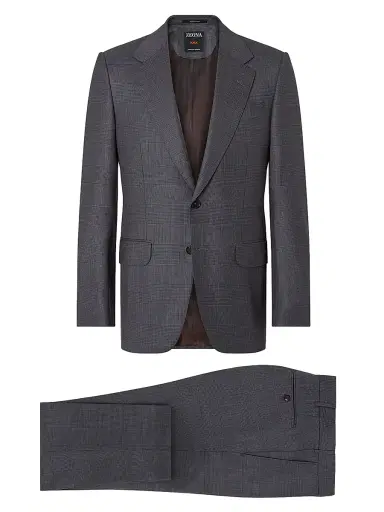 Zegna Men's Centoventimila Wool Suit | Thumbnail 2 Zegna Men's Centoventimila Wool Suit | Thumbnail 2