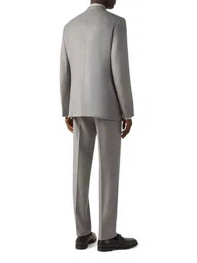 Zegna Men's Oasi Cashmere Suit - Grey - Size 48 | Thumbnail 3