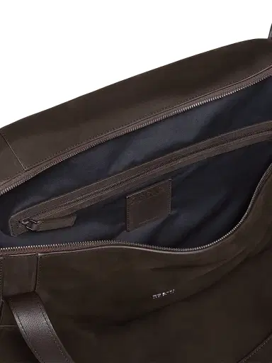 Zegna Men's Secondskin Weekend Travel Bag | Thumbnail 4 Zegna Men's Secondskin Weekend Travel Bag | Thumbnail 4
