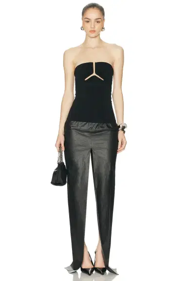 Rick Owens Alannah Prong Bustier Top | Thumbnail 4