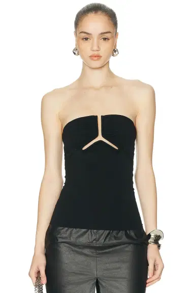 Rick Owens Alannah Prong Bustier Top | Thumbnail 1