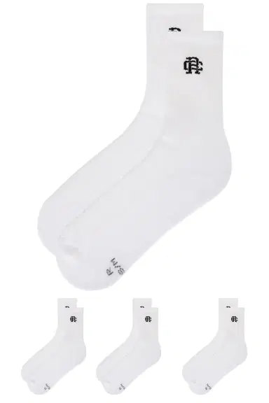 Reigning Champ 3 Pack Classic Crew Sock | Thumbnail 4