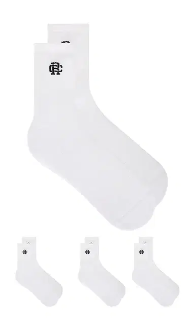 Reigning Champ 3 Pack Classic Crew Sock | Thumbnail 1