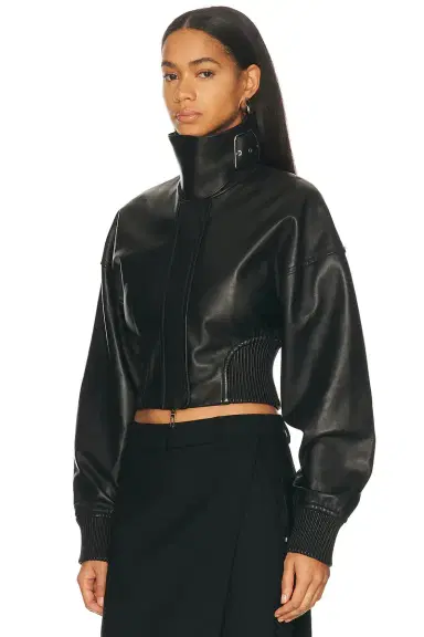 Sportmax Ossido Leather Jacket | Thumbnail 2