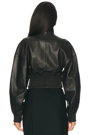 Sportmax Ossido Leather Jacket | Thumbnail 3