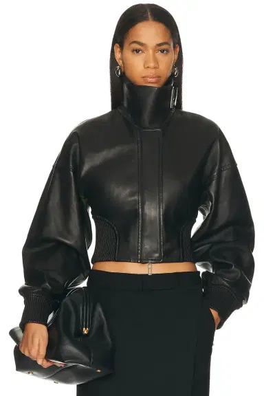 Sportmax Ossido Leather Jacket | Thumbnail 1
