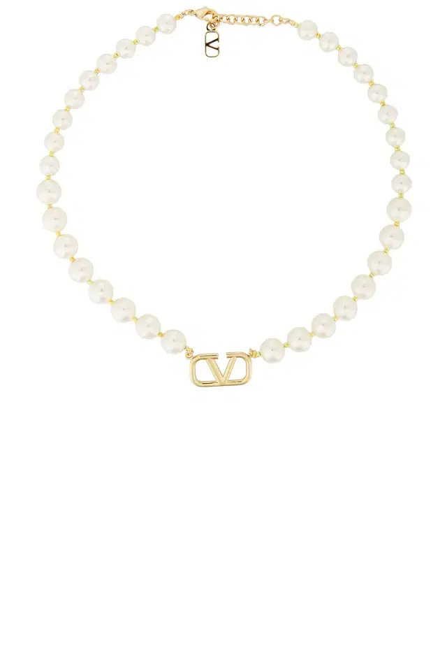 Valentino Garavani VLogo Signature Pearl Necklace