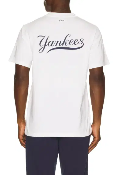 Sporty & Rich Yankees Curve T-Shirt | Thumbnail 1