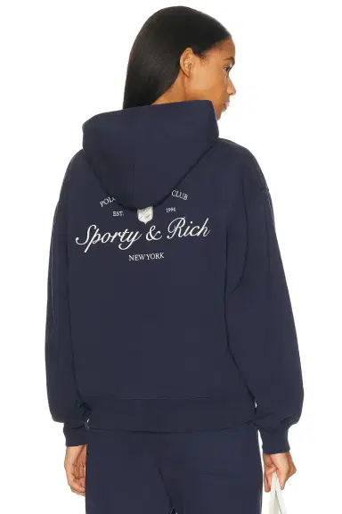 Sporty & Rich Syracuse Hoodie | Thumbnail 4