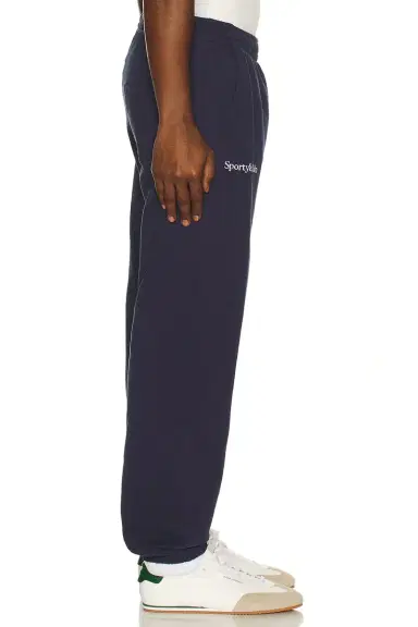 Sporty & Rich Heritage Yankees Serif Sweatpant | Thumbnail 2 Sporty & Rich Heritage Yankees Serif Sweatpant | Thumbnail 2