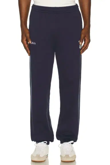 Sporty & Rich Heritage Yankees Serif Sweatpant | Thumbnail 1 Sporty & Rich Heritage Yankees Serif Sweatpant | Thumbnail 1