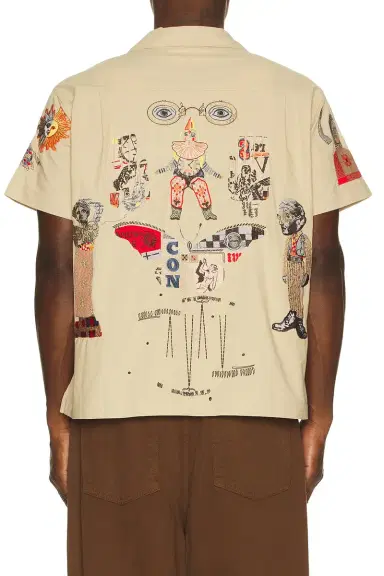 Samuel Zelig Collage Camp Shirt | Thumbnail 6