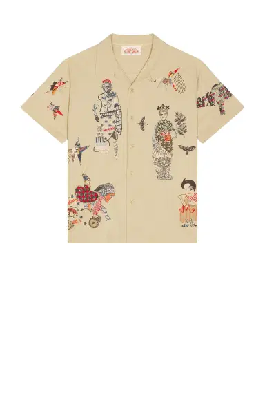 Samuel Zelig Collage Camp Shirt | Thumbnail 8