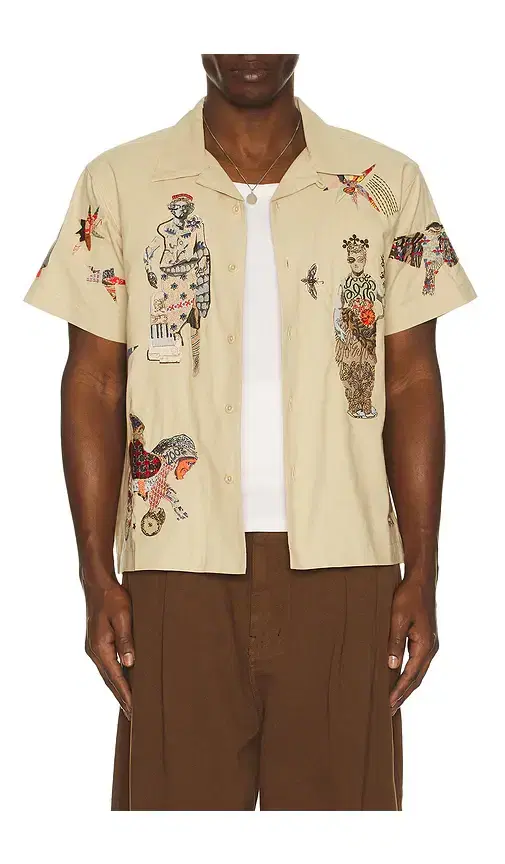 Samuel Zelig Collage Camp Shirt