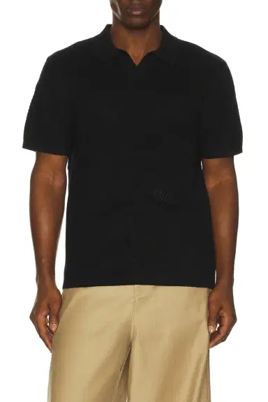 Reigning Champ Cotton Linen Victor Polo | Thumbnail 3