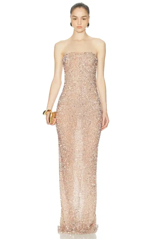 The New Arrivals by Ilkyaz Ozel Isis Strapless Dress