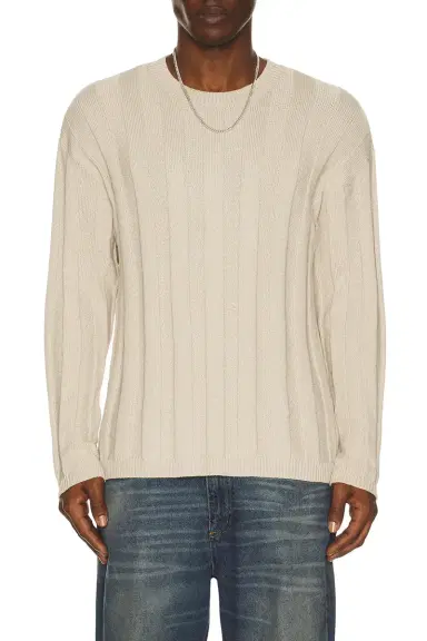 Helmut Lang Wide Rib Crew Sweater | Thumbnail 3