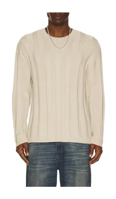 Helmut Lang Wide Rib Crew Sweater | Thumbnail 1